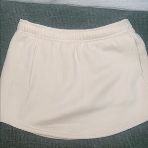 Aerie Offline Cream Mini Skirt